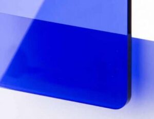 Acryl blau transparent