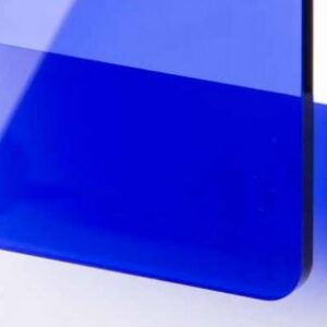 Acryl blau transparent