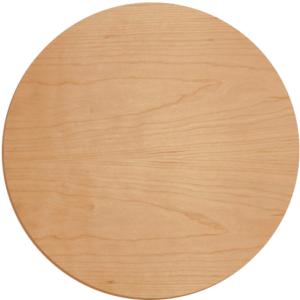 Holzschilder Furnier Kirsche rund