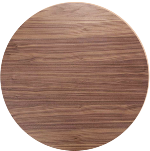 Holzschilder Furnier Walnuss rund Holzschilder Vollholz Walnuss rund