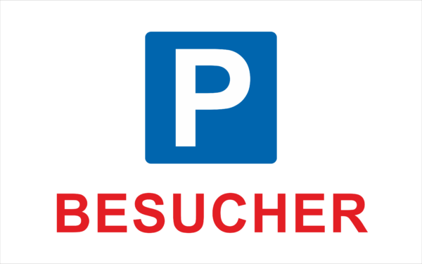 Parkplatzschild PP3 40x 25 cm