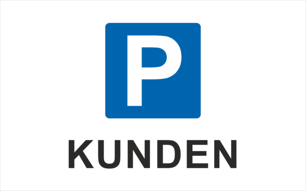 Parkplatzschild PP4 40x 25 cm