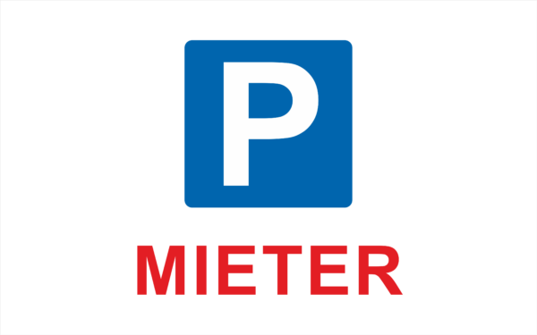 Parkplatzschild PP5 40x 25 cm
