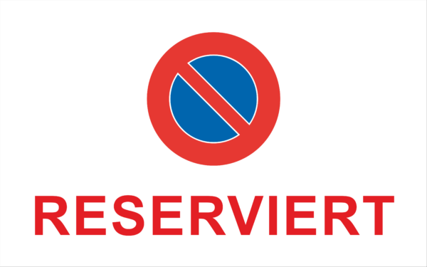 Parkplatzschild PP7 40x 25 cm